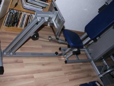 KETTLER "Multi Fitness Center" 7713-400 blau-silber + Beinpresse 7459-580, Lieferung/Montage möglich