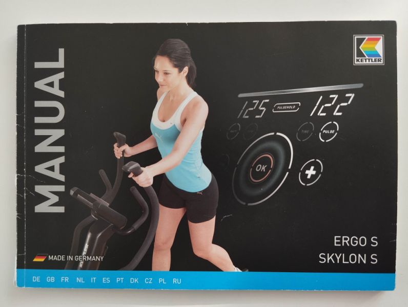 KETTLER "Skylon S" Elíptica/Crosstrainer High-End 07655-700 - como nueva