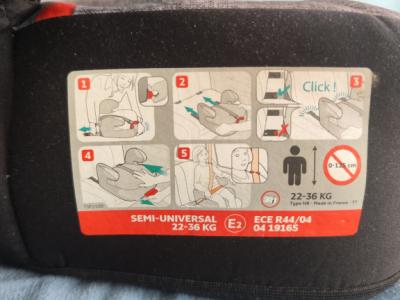 Kindersitz 22-36 kg EasyFix