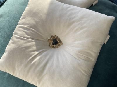 Kissen groß und klein in hellblau