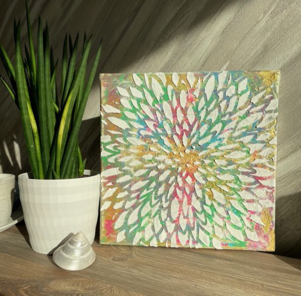 Small Modeled Canvas