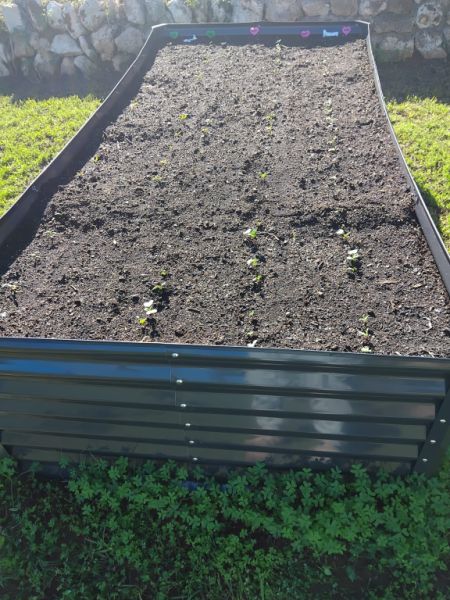 Kleiner Garten mit Gartenhaus vor Arta