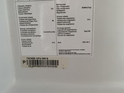 Pequeño congelador 34 l