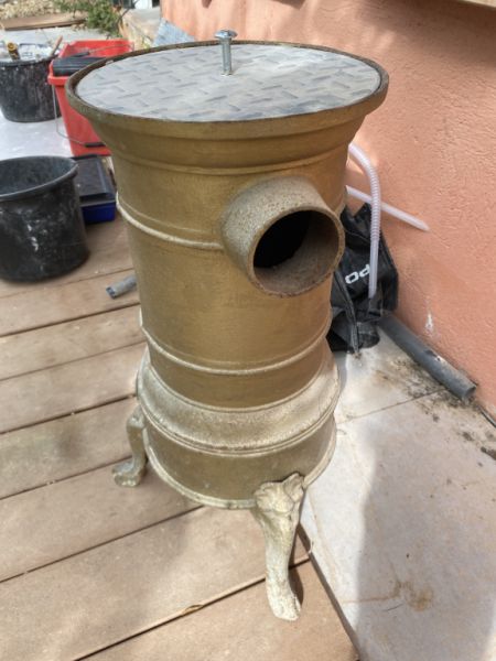 Small cast-iron stove for sale