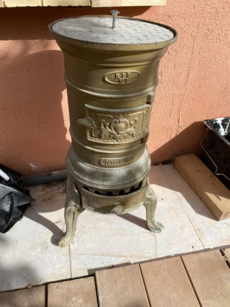 Small cast-iron stove for sale