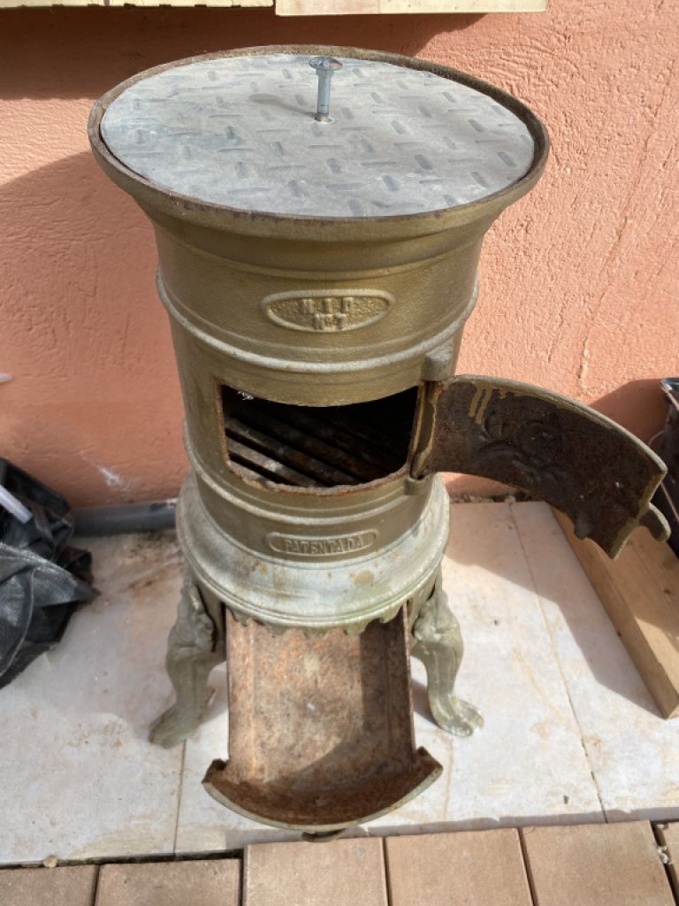 Small cast-iron stove for sale