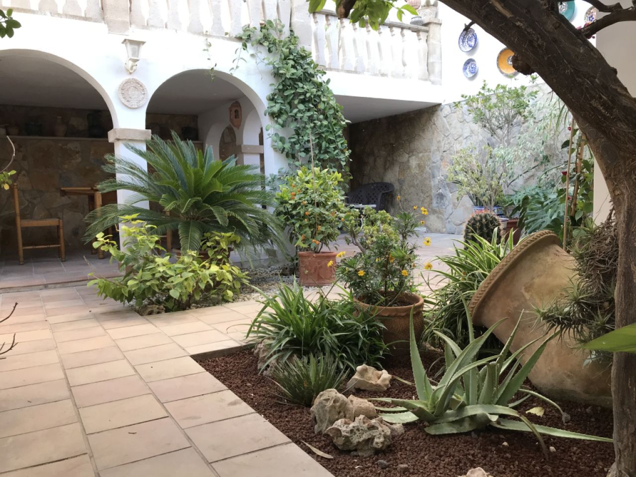 Kleines mallorquinisches Haus mit Traum-Patio in Palma-Son Cotoner