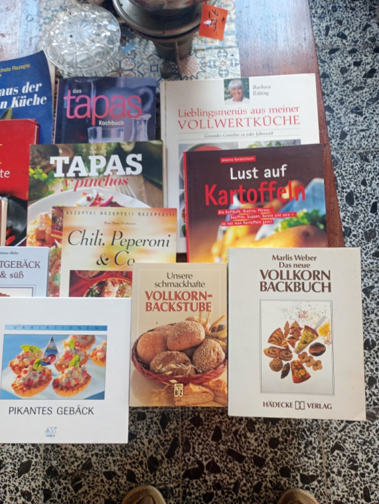 Kochbücher, Deutsch