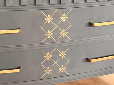 Chest of drawers - drawer cabinet antique refurbished