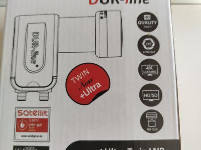 Complete satellite system - dish + LNB + receiver