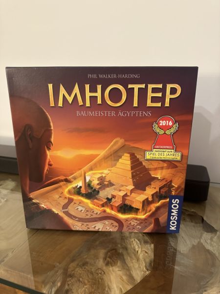 KOSMOS - Imhotep - Familienspiel / Brettspiel für 2 bis 4 Spieler, nominiert zum Spiel des Jahres 20