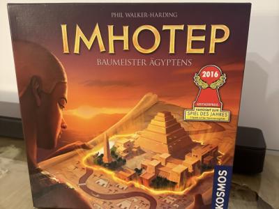 KOSMOS - Imhotep - Familienspiel / Brettspiel für 2 bis 4 Spieler, nominiert zum Spiel des Jahres 20