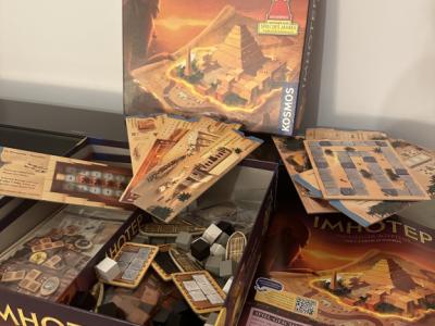 KOSMOS - Imhotep - Familienspiel / Brettspiel für 2 bis 4 Spieler, nominiert zum Spiel des Jahres 20