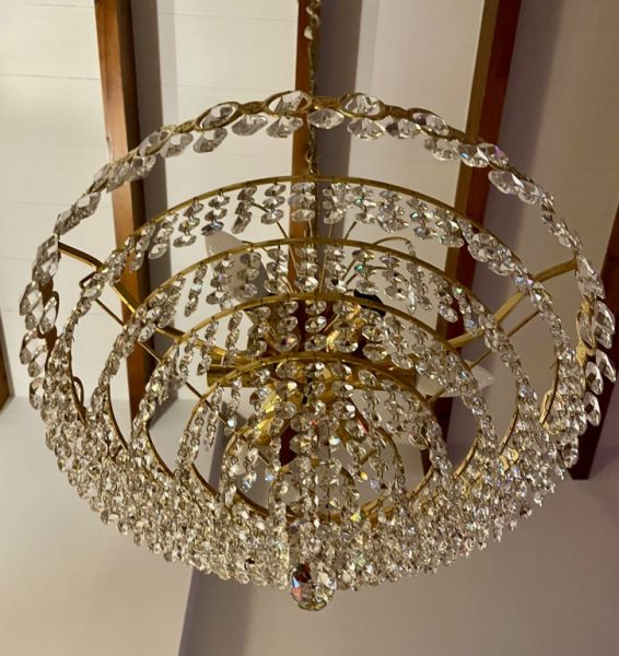 Chandelier (original lead crystal)