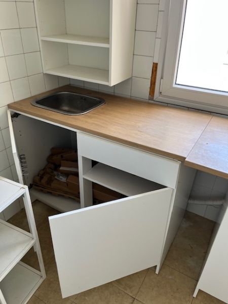 Cocina, muebles, armarios