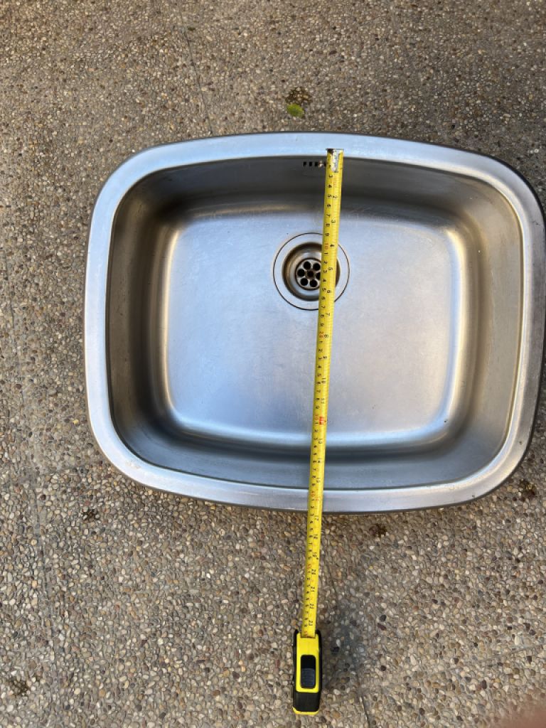 Fregadero de cocina, 60 cm x 40 cm