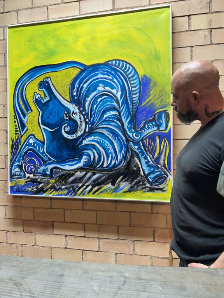 Art Gallery in Mallorca - At Kinsky Art & Living in Port Andratx presents Anne Jaroussie