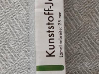 Kunststoff-Jalousien, neu