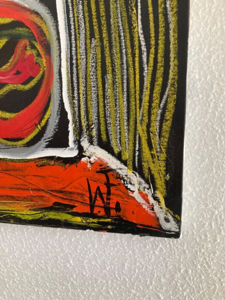 Kunstwerk von Winfried Flach - "Fühler"