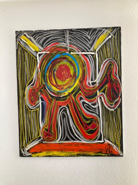 Kunstwerk von Winfried Flach - "Fühler"