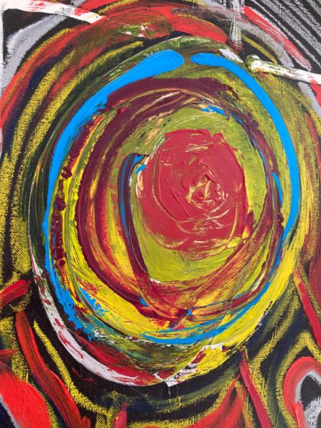 Kunstwerk von Winfried Flach - "Fühler"