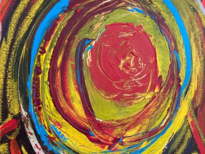 Kunstwerk von Winfried Flach - "Fühler"