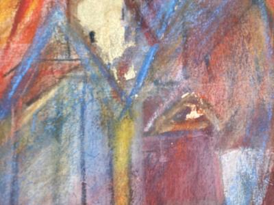 Kunstwerk von Winfried Flach - "Helles Dorf"