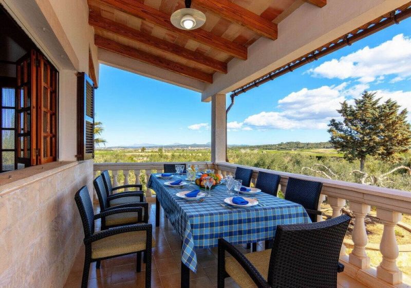 Apartamento rural con piscina comunitaria y muchas terrazas cerca de Petra --- AP 48