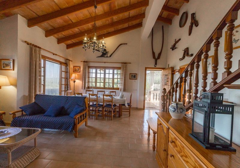 Apartamento rural con piscina comunitaria y muchas terrazas cerca de Petra --- AP 48