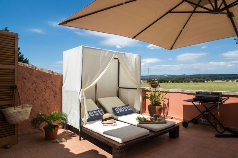 Langzeit/Überwintern Mallorca Pool Finca 2 Pers Ferienhaus Campos