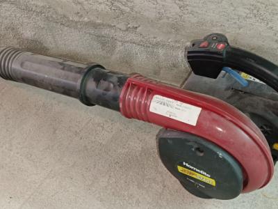 Soplador de hojas, motor de gasolina según las fotos