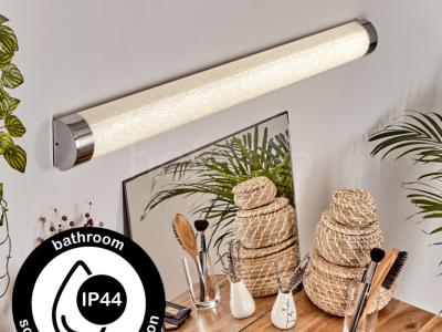 LED hallway spotlights bedroom bathroom mirror lamps wall lights glitter effect