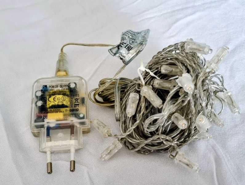 LED string lights 3W  24 LEDs warm white