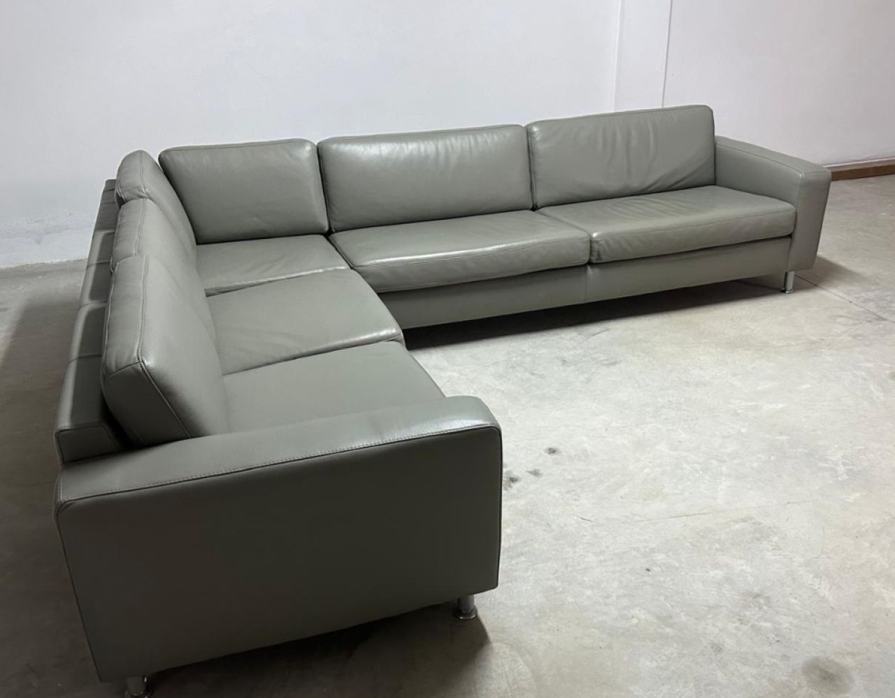 Leather sofa