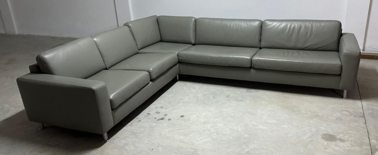 Leather sofa