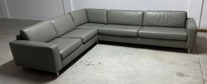 Leather sofa