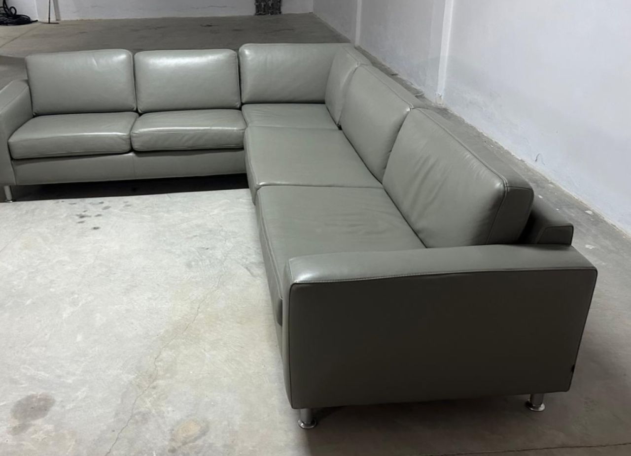 Leather sofa