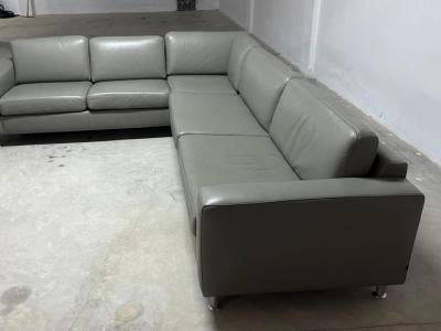 Leather sofa