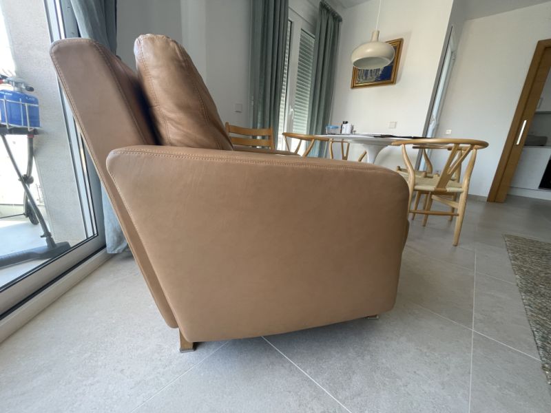 Leather Armchair W. Schillig