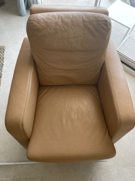 Leather Armchair W. Schillig