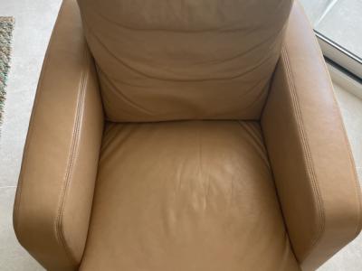 Leather Armchair W. Schillig