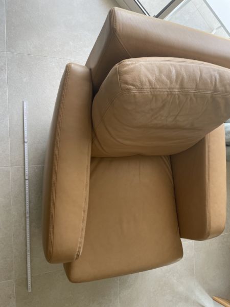 Leather Armchair W. Schillig