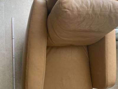 Leather Armchair W. Schillig