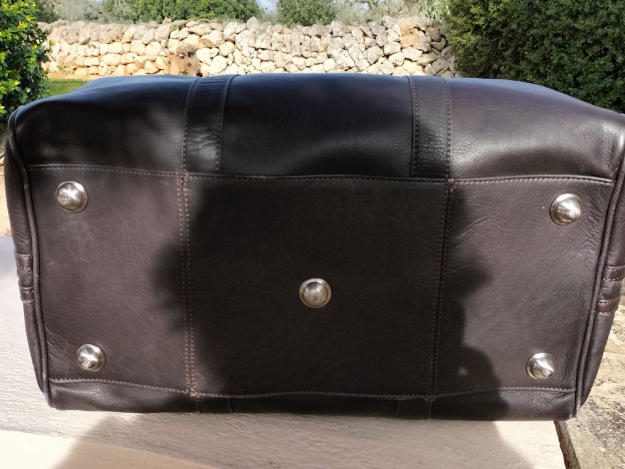 Leather bag (sports bag)