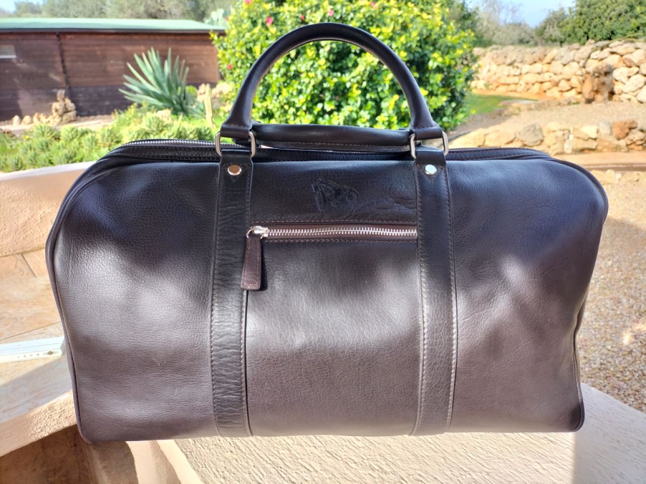 Leather bag (sports bag)