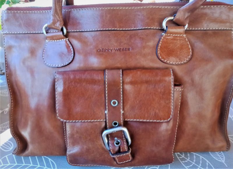 Leather bag by Gerry Weber brown