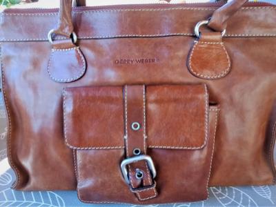 Leather bag by Gerry Weber brown