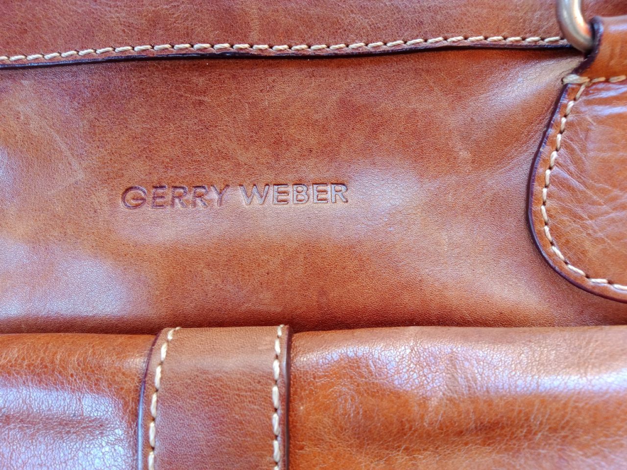 Leather bag by Gerry Weber brown