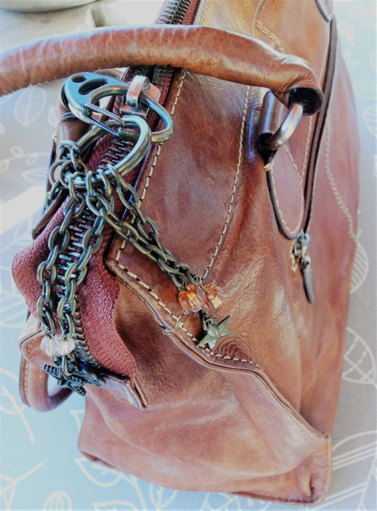 Leather bag by Gerry Weber brown