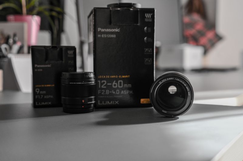 Leica DG Objektiv-Duo: 12-60mm Vario & 9mm Summilux (Neuzustand + Garantie)